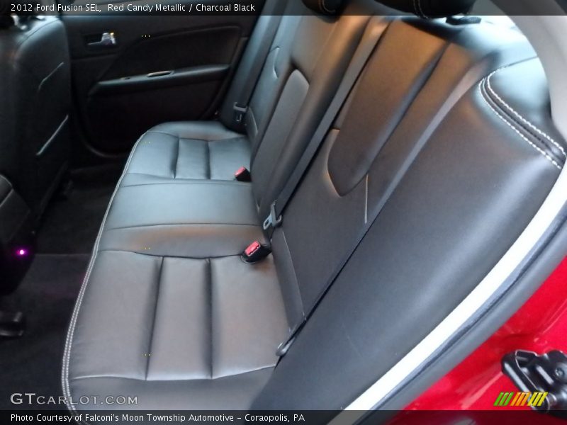 Red Candy Metallic / Charcoal Black 2012 Ford Fusion SEL