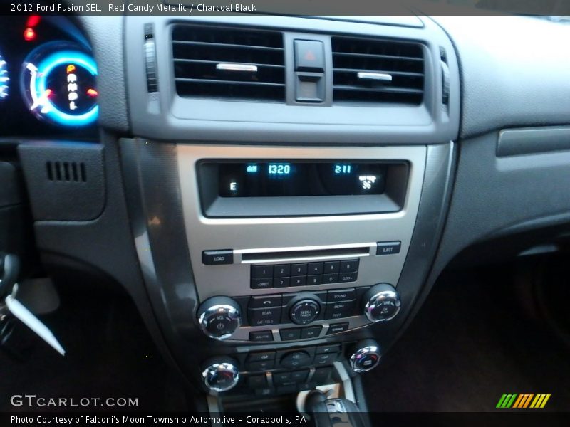 Red Candy Metallic / Charcoal Black 2012 Ford Fusion SEL