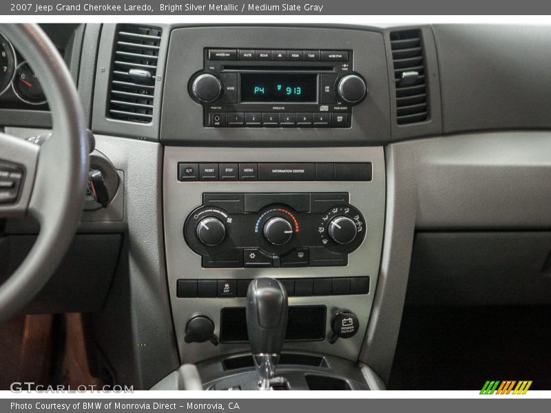 Bright Silver Metallic / Medium Slate Gray 2007 Jeep Grand Cherokee Laredo