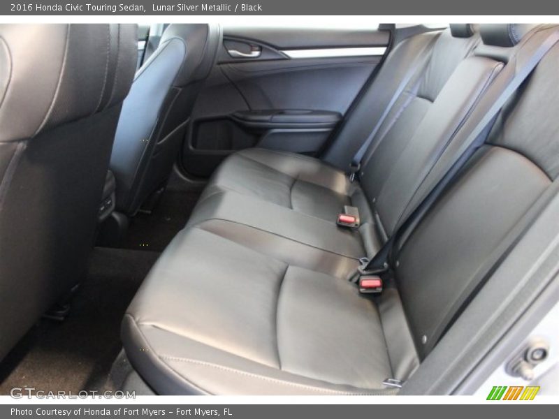 Lunar Silver Metallic / Black 2016 Honda Civic Touring Sedan