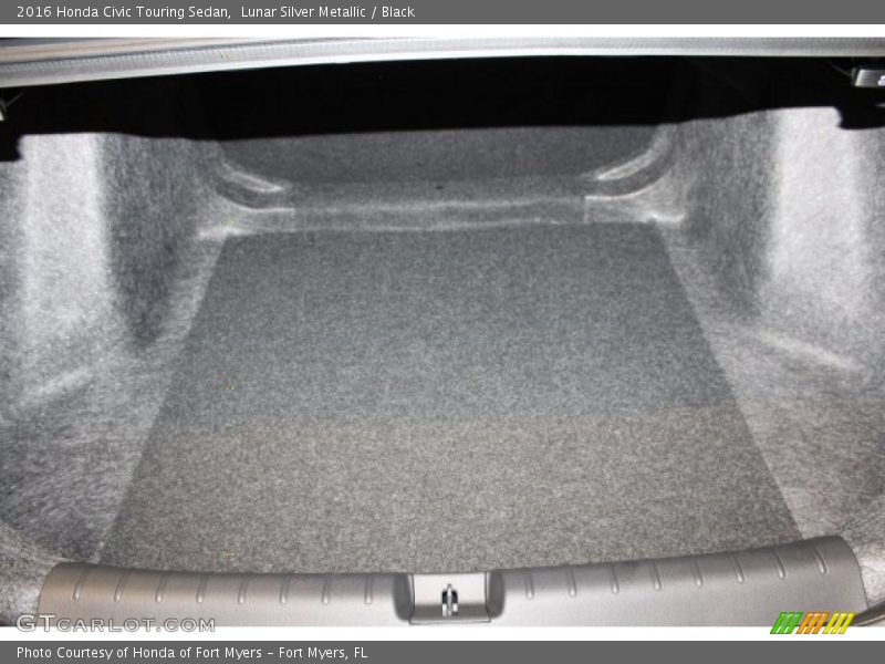 Lunar Silver Metallic / Black 2016 Honda Civic Touring Sedan