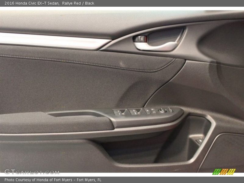 Rallye Red / Black 2016 Honda Civic EX-T Sedan