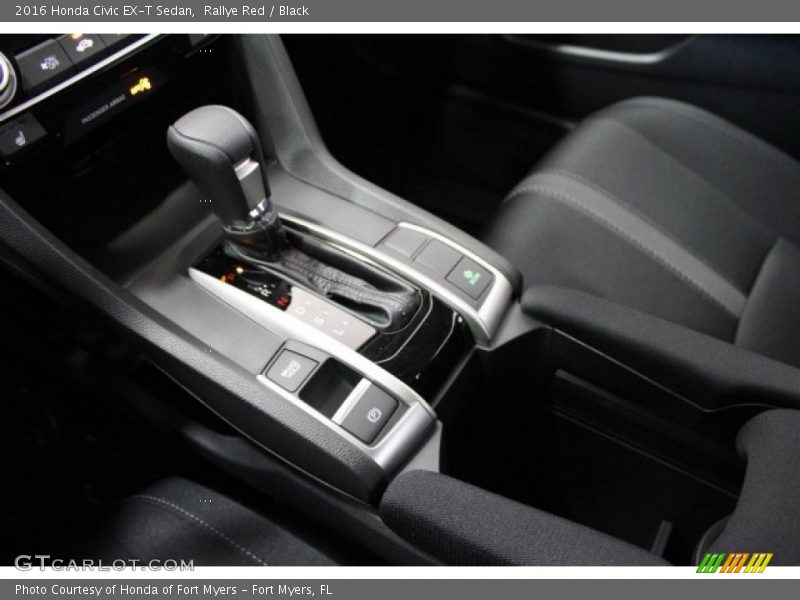 Rallye Red / Black 2016 Honda Civic EX-T Sedan