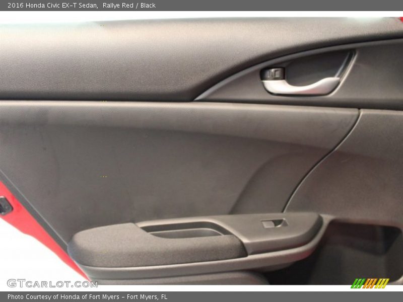 Rallye Red / Black 2016 Honda Civic EX-T Sedan