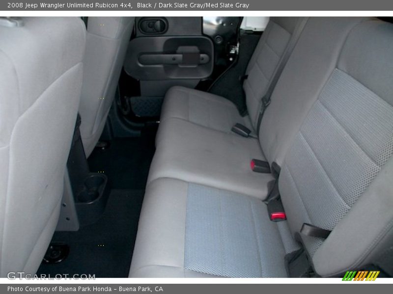 Black / Dark Slate Gray/Med Slate Gray 2008 Jeep Wrangler Unlimited Rubicon 4x4