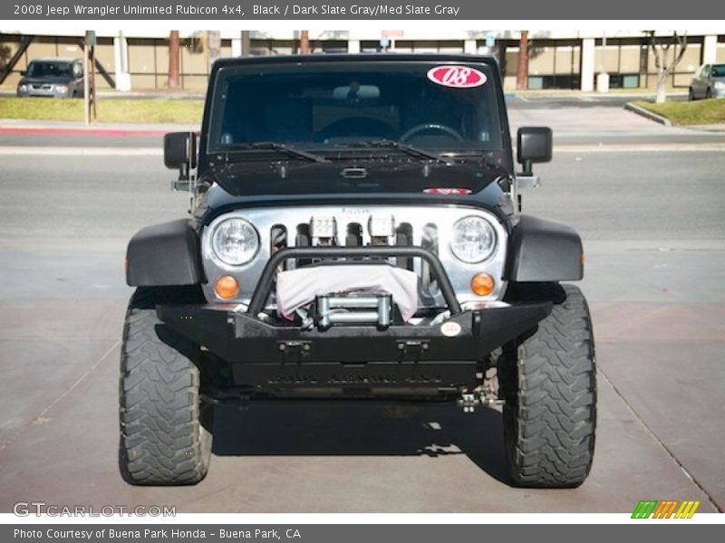 Black / Dark Slate Gray/Med Slate Gray 2008 Jeep Wrangler Unlimited Rubicon 4x4