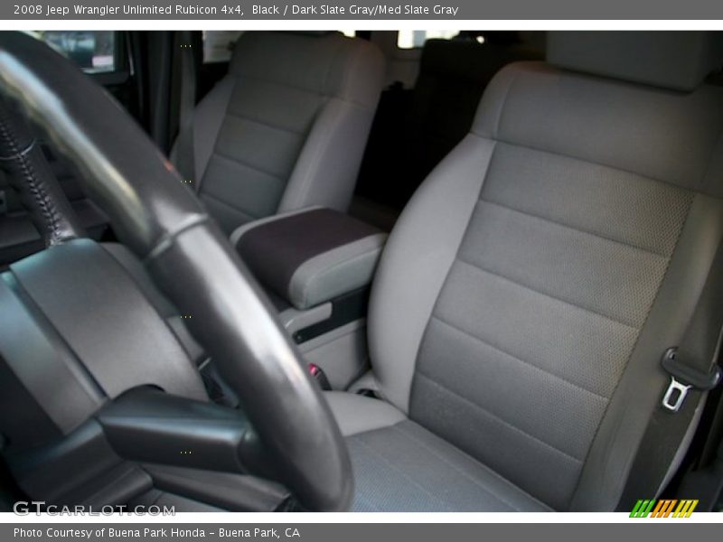 Black / Dark Slate Gray/Med Slate Gray 2008 Jeep Wrangler Unlimited Rubicon 4x4