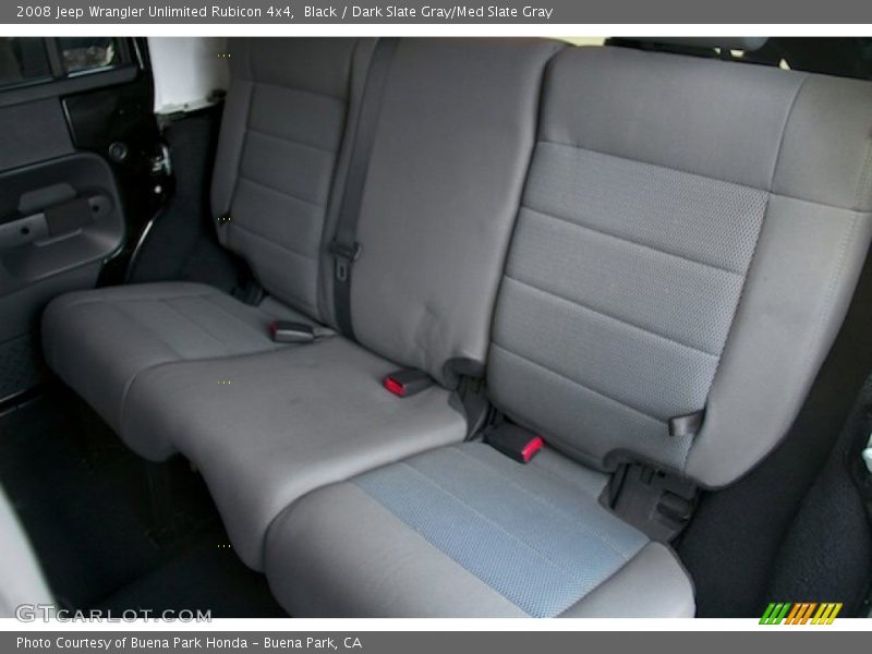 Black / Dark Slate Gray/Med Slate Gray 2008 Jeep Wrangler Unlimited Rubicon 4x4