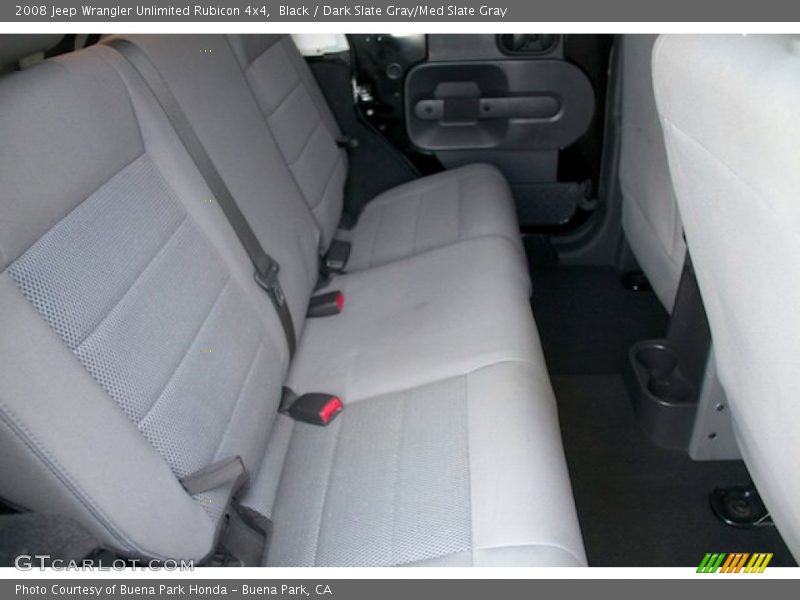 Black / Dark Slate Gray/Med Slate Gray 2008 Jeep Wrangler Unlimited Rubicon 4x4