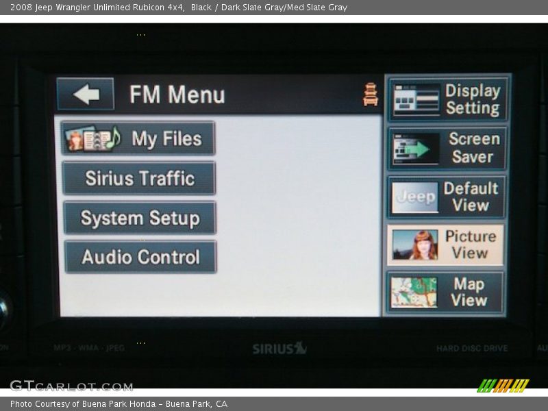Black / Dark Slate Gray/Med Slate Gray 2008 Jeep Wrangler Unlimited Rubicon 4x4