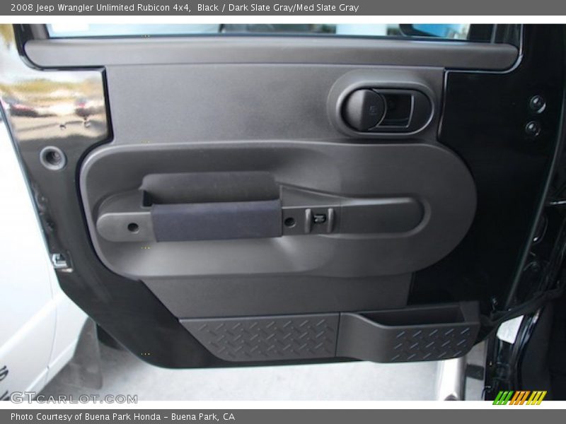 Black / Dark Slate Gray/Med Slate Gray 2008 Jeep Wrangler Unlimited Rubicon 4x4