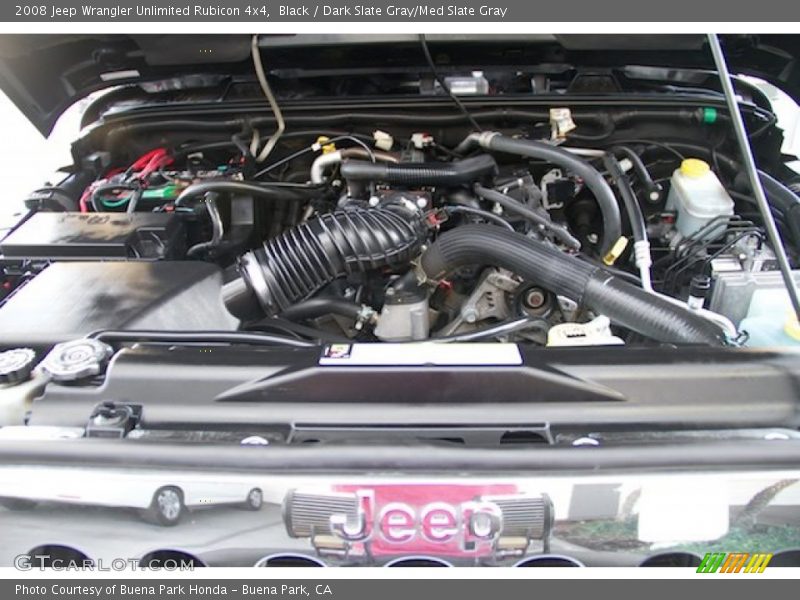 Black / Dark Slate Gray/Med Slate Gray 2008 Jeep Wrangler Unlimited Rubicon 4x4