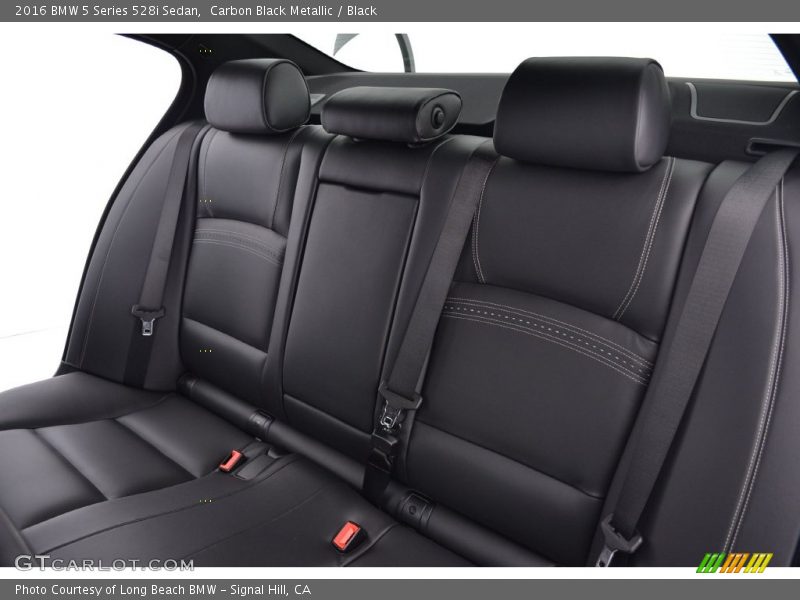 Carbon Black Metallic / Black 2016 BMW 5 Series 528i Sedan