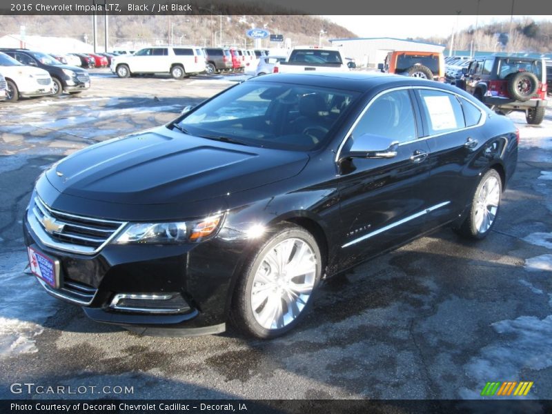 Black / Jet Black 2016 Chevrolet Impala LTZ