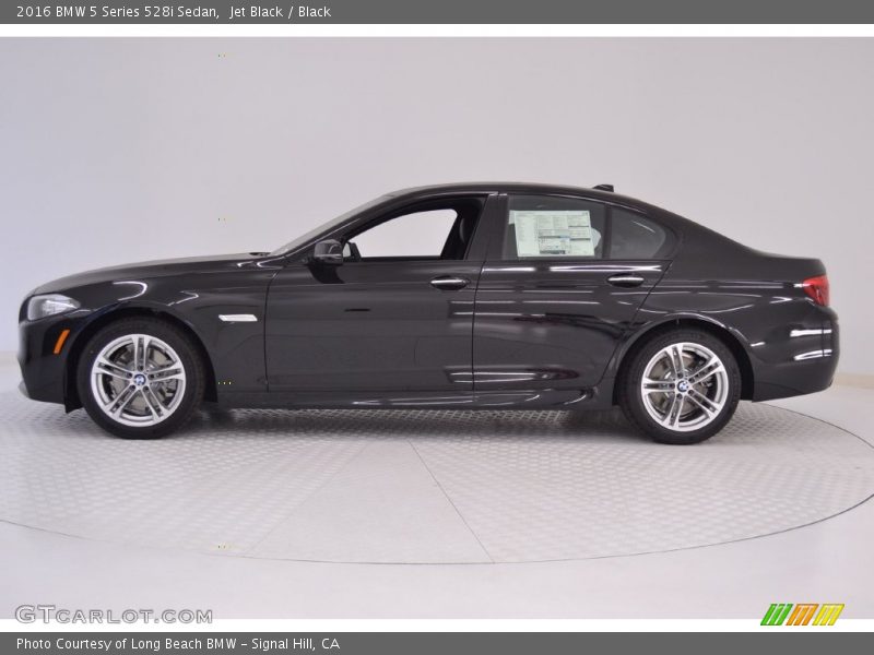 Jet Black / Black 2016 BMW 5 Series 528i Sedan