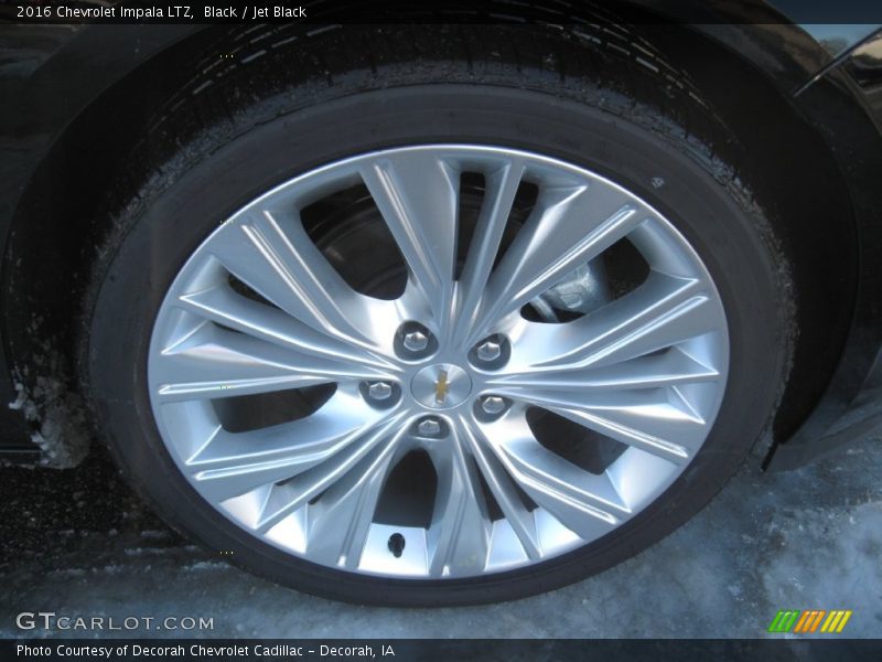 Black / Jet Black 2016 Chevrolet Impala LTZ