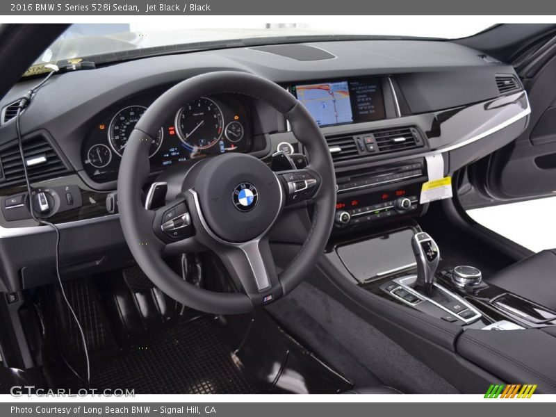 Jet Black / Black 2016 BMW 5 Series 528i Sedan