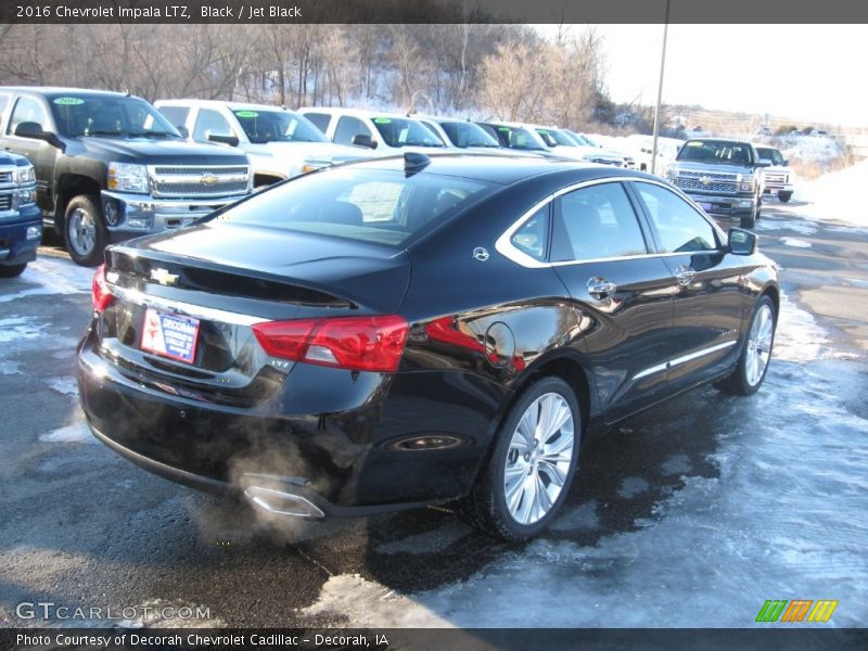 Black / Jet Black 2016 Chevrolet Impala LTZ