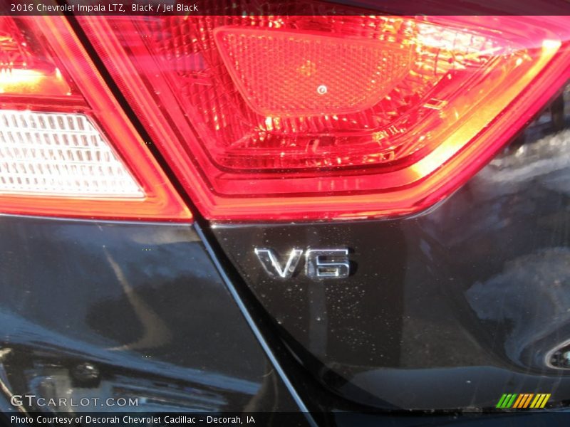 Black / Jet Black 2016 Chevrolet Impala LTZ
