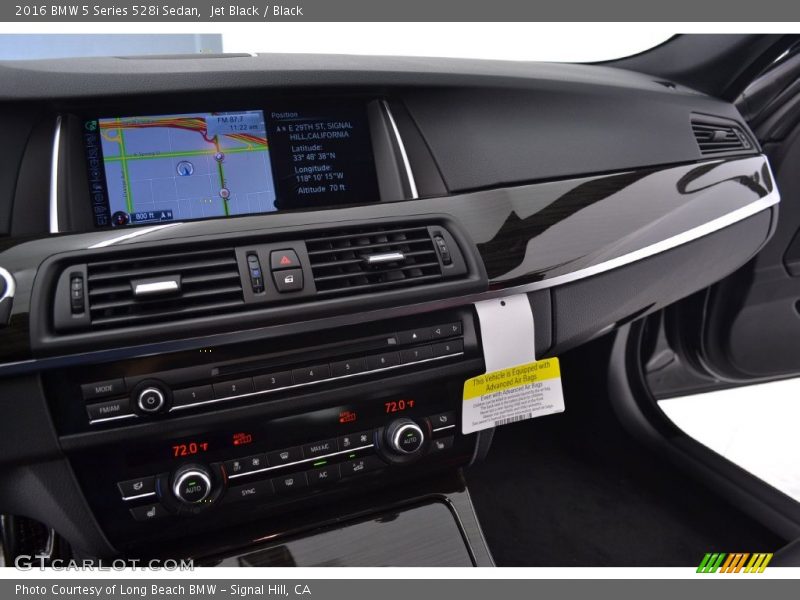 Jet Black / Black 2016 BMW 5 Series 528i Sedan