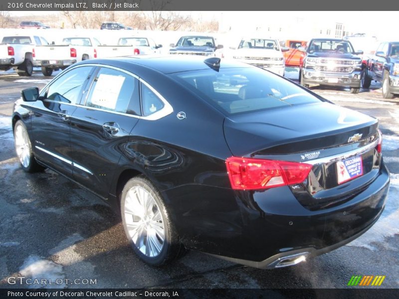 Black / Jet Black 2016 Chevrolet Impala LTZ