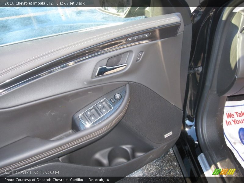 Black / Jet Black 2016 Chevrolet Impala LTZ