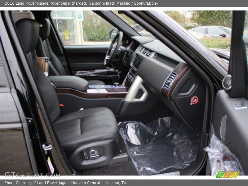 Santorini Black Metallic / Ebony/Ebony 2016 Land Rover Range Rover Supercharged