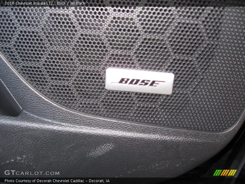 Black / Jet Black 2016 Chevrolet Impala LTZ