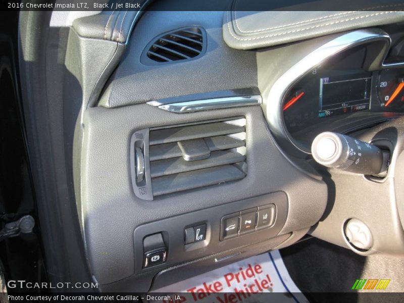 Black / Jet Black 2016 Chevrolet Impala LTZ