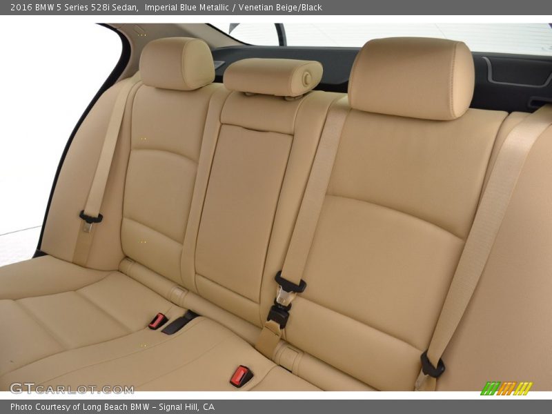 Imperial Blue Metallic / Venetian Beige/Black 2016 BMW 5 Series 528i Sedan