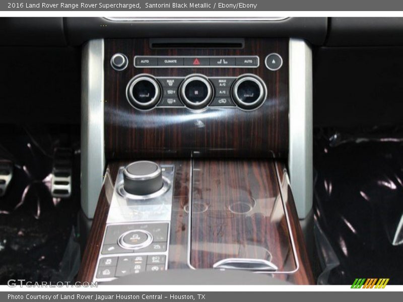 Santorini Black Metallic / Ebony/Ebony 2016 Land Rover Range Rover Supercharged