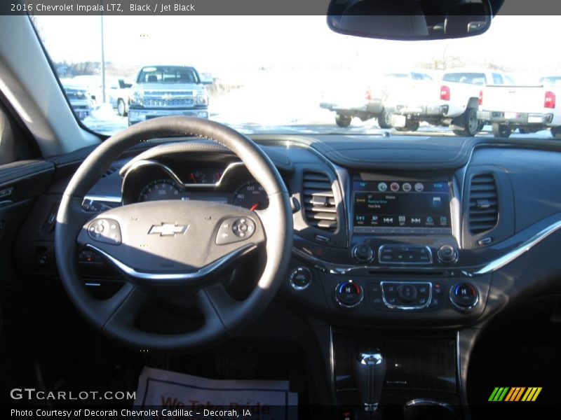 Black / Jet Black 2016 Chevrolet Impala LTZ