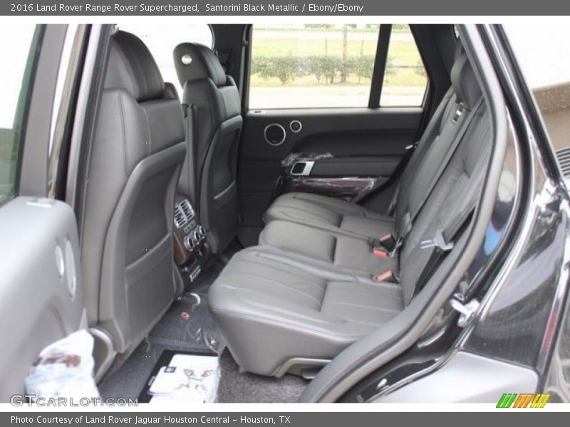 Santorini Black Metallic / Ebony/Ebony 2016 Land Rover Range Rover Supercharged