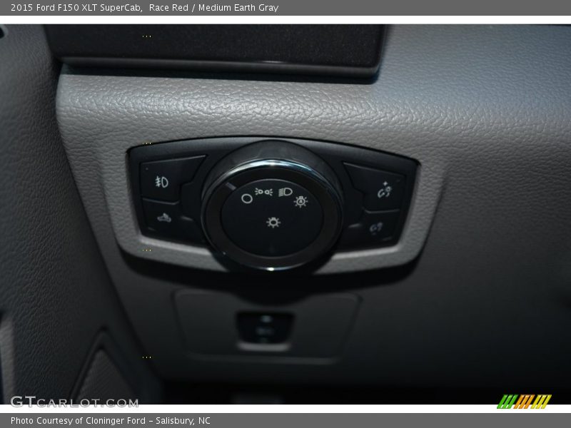 Race Red / Medium Earth Gray 2015 Ford F150 XLT SuperCab