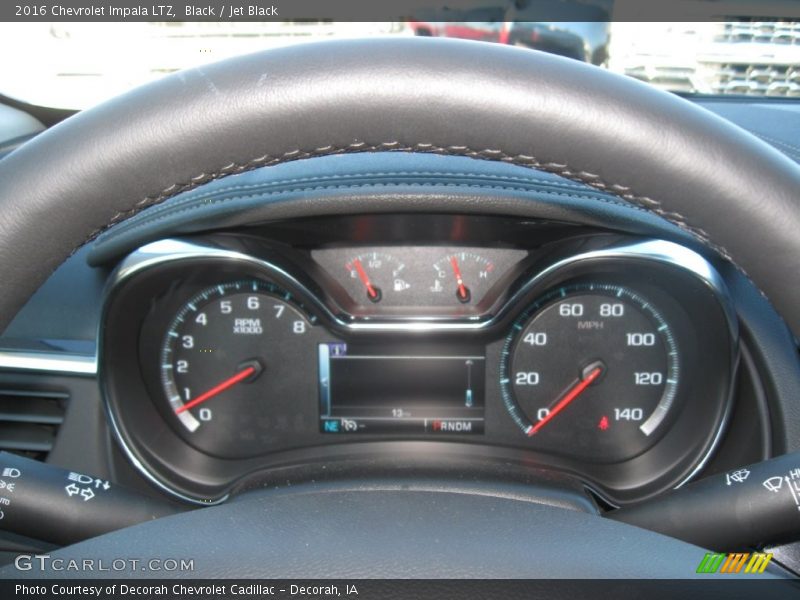 Black / Jet Black 2016 Chevrolet Impala LTZ