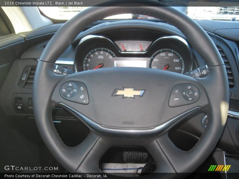 Black / Jet Black 2016 Chevrolet Impala LTZ