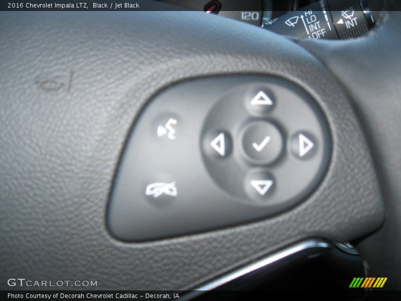 Black / Jet Black 2016 Chevrolet Impala LTZ