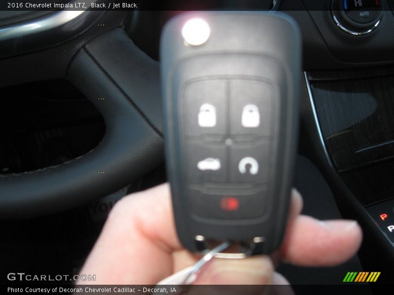 Black / Jet Black 2016 Chevrolet Impala LTZ