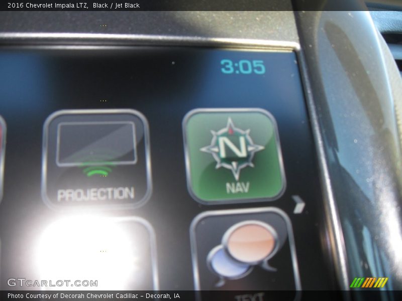 Black / Jet Black 2016 Chevrolet Impala LTZ