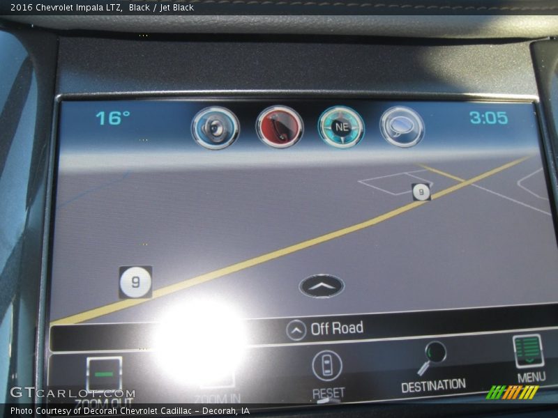 Black / Jet Black 2016 Chevrolet Impala LTZ