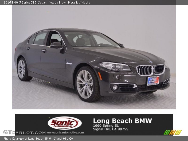 Jotoba Brown Metallic / Mocha 2016 BMW 5 Series 535i Sedan
