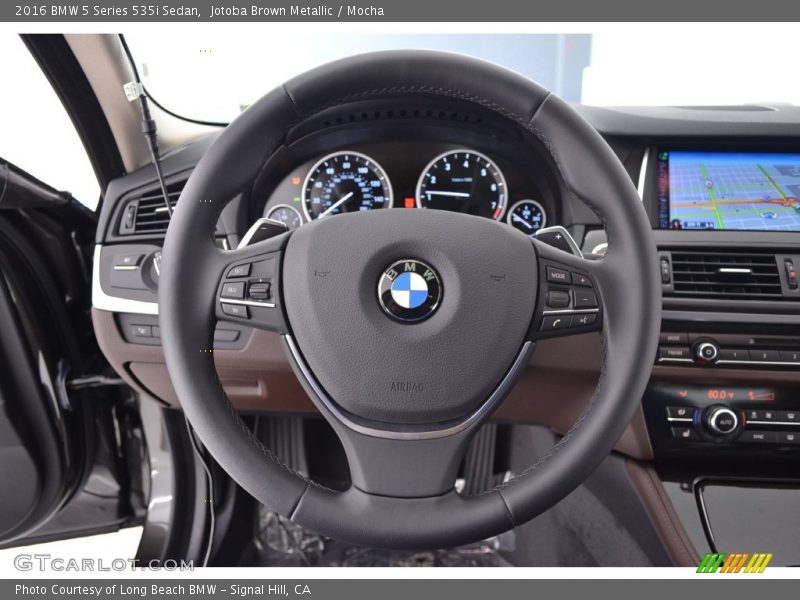 Jotoba Brown Metallic / Mocha 2016 BMW 5 Series 535i Sedan