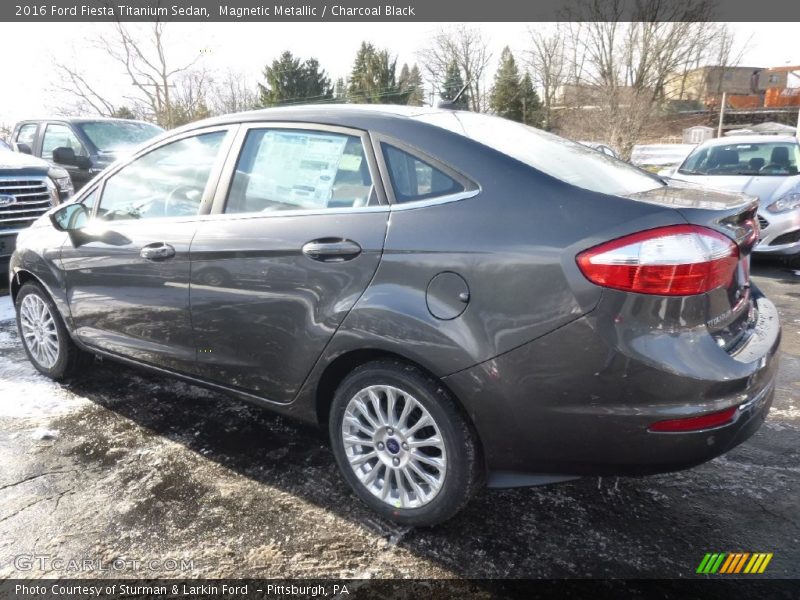  2016 Fiesta Titanium Sedan Magnetic Metallic