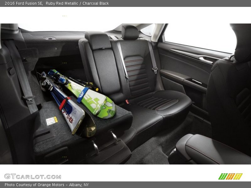 Ruby Red Metallic / Charcoal Black 2016 Ford Fusion SE