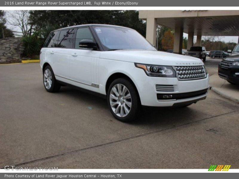 Fuji White / Ebony/Ebony 2016 Land Rover Range Rover Supercharged LWB