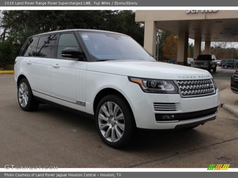 Fuji White / Ebony/Ebony 2016 Land Rover Range Rover Supercharged LWB