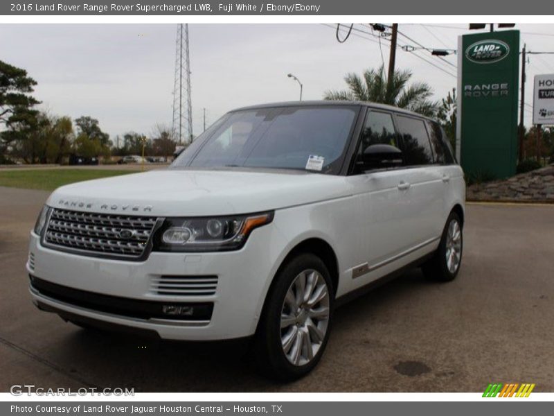 Fuji White / Ebony/Ebony 2016 Land Rover Range Rover Supercharged LWB