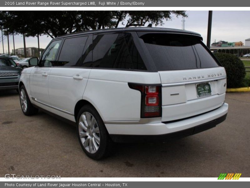 Fuji White / Ebony/Ebony 2016 Land Rover Range Rover Supercharged LWB