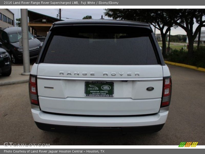 Fuji White / Ebony/Ebony 2016 Land Rover Range Rover Supercharged LWB