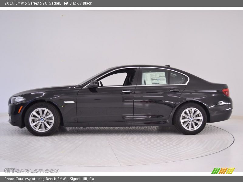 Jet Black / Black 2016 BMW 5 Series 528i Sedan